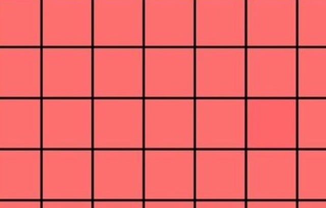 Desafío viral: ¿logras diferenciar el cuadrado rojo distinto del resto? (Foto: Facebook)