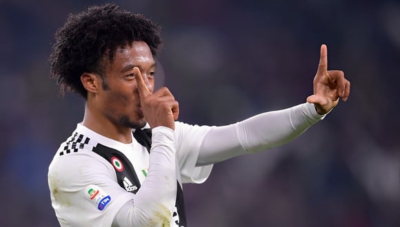 Cuadrado y su última meta con la Juve. (Foto: @Cuadrado)