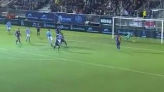 Sorpresa en la Copa: gol de Pep Caballe para Ibiza frente al Barcelona [VIDEO]