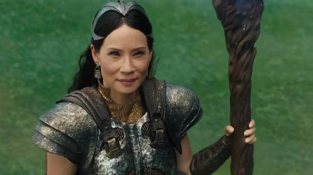 Lucy Liu as Kalypso in the movie "Shazam!  Fury of the Gods" (Photo: Warner Bros. Pictures)