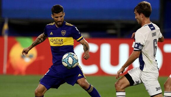 Boca Juniors y Talleres empataron a un gol en la cancha de La Bombonera (Foto: AFP)