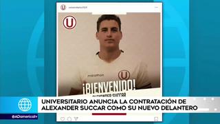 ¡Nuevo punta! Alexander Succar es el nuevo delantero de Universitario para la próxima temporada