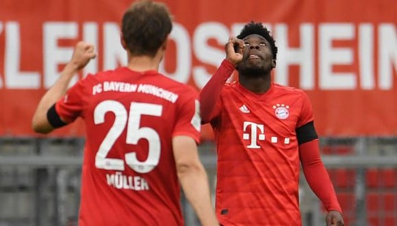 Alphonso Davies llegó al Bayern Munich en 2018 desde la MLS. (Foto: AFP)