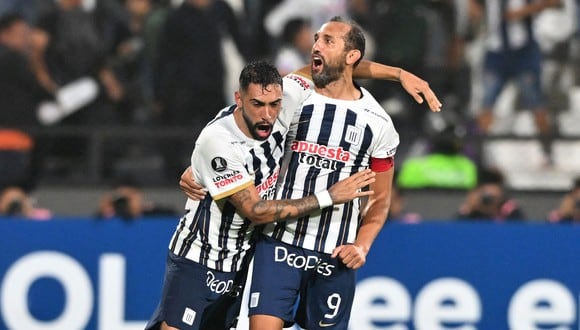 Hernán Barcos habló tras el gol que anotó a Cerro Porteño, para el empate 1-1 en Matute. (Foto: CRIS BOURONCLE / AFP)