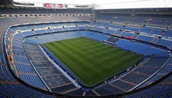 Real Madrid puso a disposición su estadio como centro de acopio. (Foto: AP)