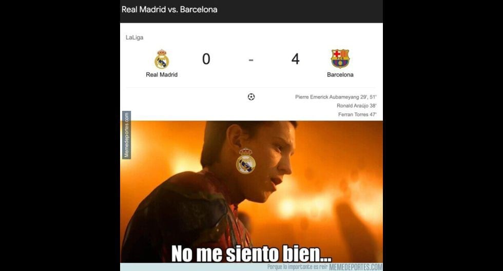 Los mejores 'memes' del Madrid-Barça
