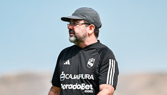 Enderson Moreira es el entrenador de Sporting Cristal. (Foto: Sporting Cristal)