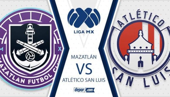 Mazatlán vs. Atlético San Luis se miden en la jornada seis de la Liga MX. (Foto: Depor)