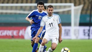 ¡Un equipo sobre la cancha! Uruguay goleó 3-0 a Uzbekistán por las semifinales de la China Cup