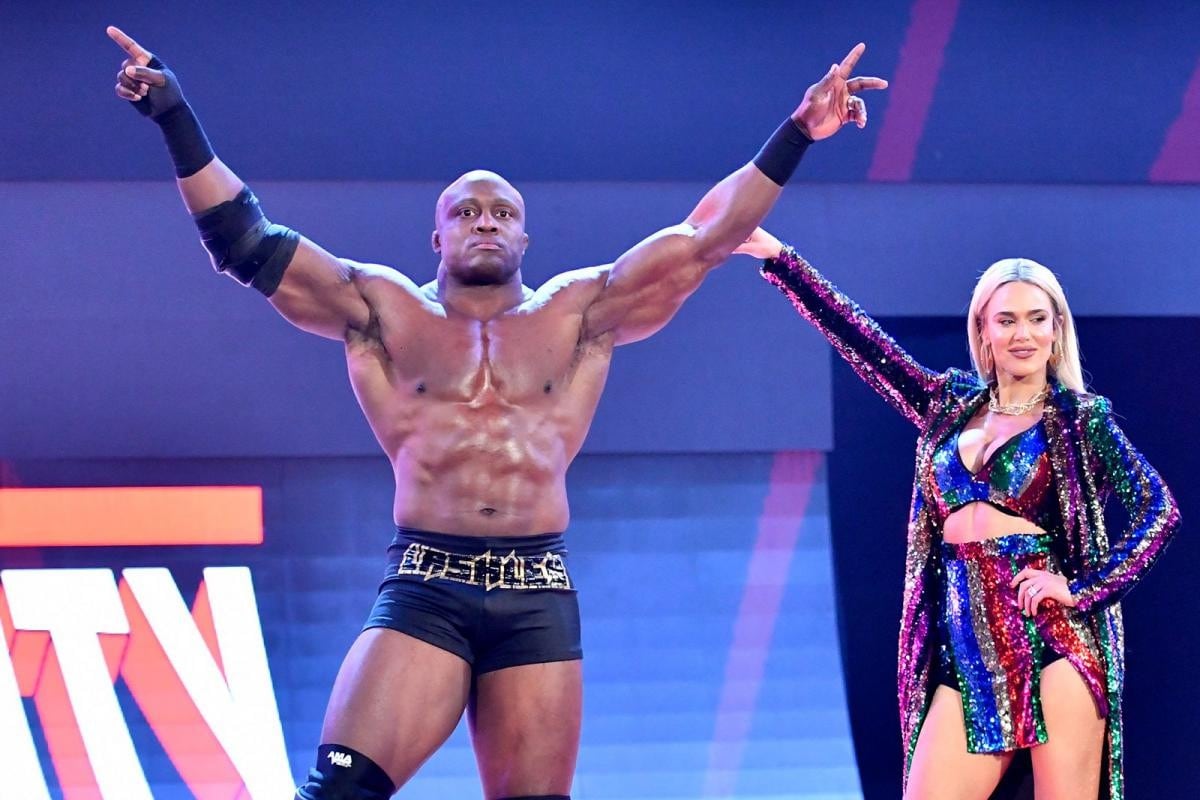 Durante sus peleas, Bobby Lashley es acompañado por Lana. (Foto: WWE)