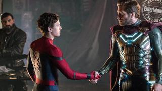 "Spider-Man: Lejos de Casa": ¿Mystero colabora con el Hombre Araña? Revelada nueva foto del rodaje
