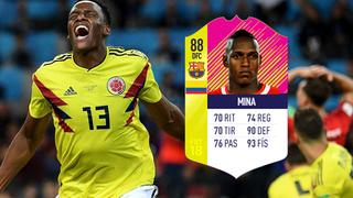 ¡Colombia presente! FIFA 18 puso a Yerry Mina en el once ideal del Mundial Rusia 2018