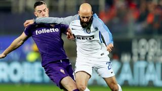 Inter de Milán igualó 1-1 con Fiorentina y se aleja de la punta de la Serie A