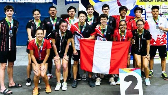 Perú ganó medalla de plata en Bádminton en el Campeonato Sudamericano 2023. (Foto: IPD)