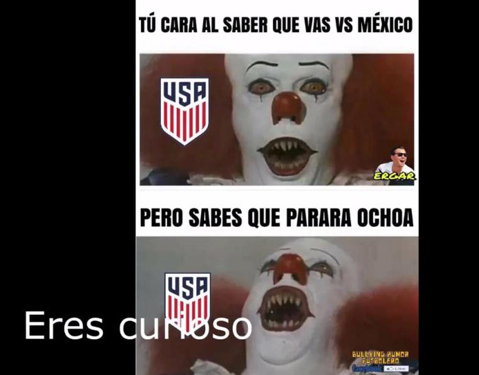 Los mejores memes del México - Estados Unidos por Eliminatorias a Rusia 2018 (Internet).
