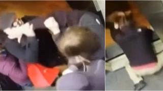 Viral: anciano agarró así a puños a joven que le tosió en la cara y golpiza ya está en las redes [VIDEO]