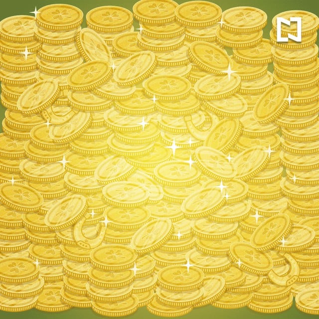 Desafío que te pide ubicar la herradura dorada entre las monedas de oro. (Foto: Facebook/Noticieros Televisa)