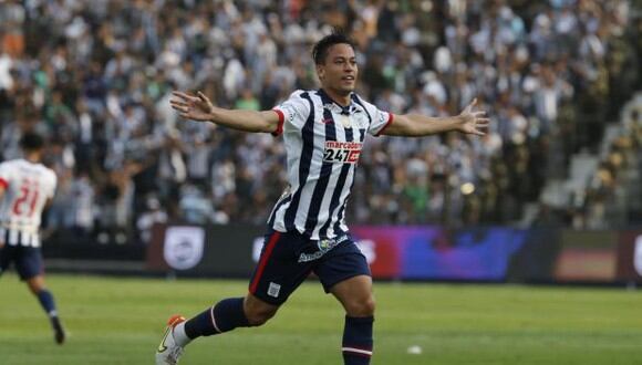 Cristian Benavente marcó su primer gol con camiseta de Alianza Lima. (Foto: GEC)