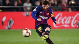 ¡Delicatessen del The Best! Golazo de tiro libre de Messi para el 4-0 del Barcelona ante Sevilla [VIDEO]