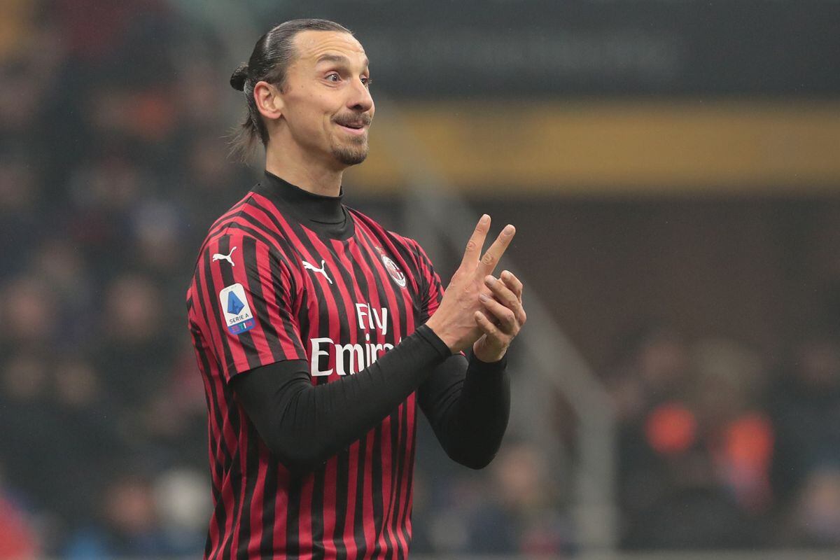 Zlatan Ibrahimovic llegó al AC Milan en el mercado de fichajes de invierno. (Getty)