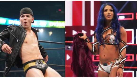 Estrella de AEW fue suspendida tras filtrarse polémico audio contra Sasha Banks de hace cuatro años. (AEW/WWE)