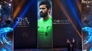 ¿Dónde está Alisson? El incómodo momento del brasileño tras ser anunciado como ganador al FIFA The Best 2019