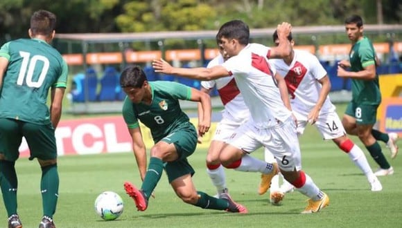 Selección Peruana Sub 20 goleó a Bolivia en amistoso. (Foto Agencias):