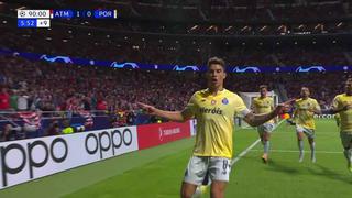 Ejecución de película: gol de Mateus Uribe en el Porto vs. Atlético de Madrid [VIDEO]