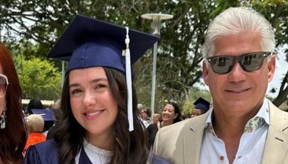 Debido a la ausencia de María Celeste Arrarás al momento de su muerte, su hija tomó su lugar al acompañar a Raúl Quintero (Foto: María Celeste Arrarás / Instagram)