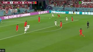 Tras jugadón de Dalot: el gol de Horta y el 1-0 de Portugal vs. Corea por el Mundial 2022