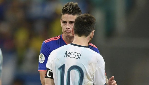 James Rodríguez indicó que el PSG será invencible si llega Lionel Messi. (Foto: AFP)