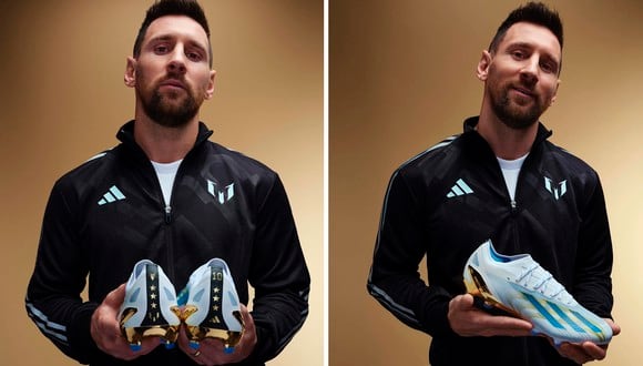 Los detalles de las nuevas zapatillas de Lionel Messi. (Foto: Adidas)
