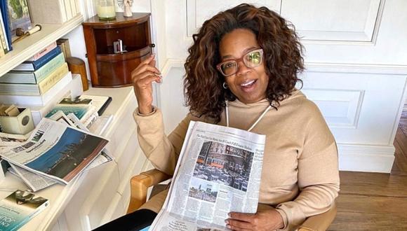 Oprah Winfrey aportó a la fundación America’s Food Fund. (Foto: Instagram oficial)