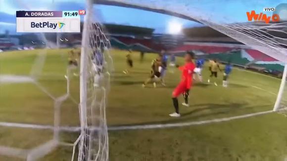 Así fue el gol de Sebastián Rodríguez para que Águilas Doradas se mantenga líder de la Liga BetPlay | VIDEO: Win Sports