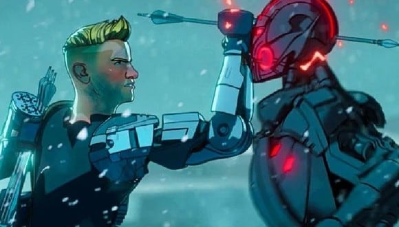 La razón por la que Hawkeye tiene un brazo robótico en “What If...?”