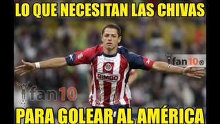 Iguales en todo: los divertidos memes del Chivas-América por el Clausura de Liga MX