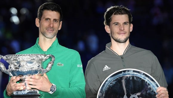 Dominic Thiem: “Djokovic tiene gran oportunidad de ganar el Golden Slam y probablemente no vaya a tener otra”. (Foto: AFP)