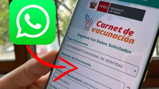 WhatsApp: cómo descargar tu carnet de vacunación Covid-19 en Perú