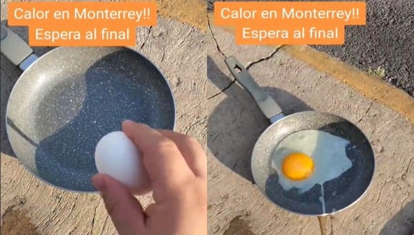 'El Blas' intentó parodiar cómo se viven los estragos de la ola de calor en Monterrey. (Foto. @drdiegomontesdeoca/TikTok)