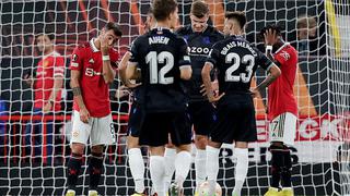 Con Cristiano de titular, Manchester United perdió 1-0 con Real Sociedad