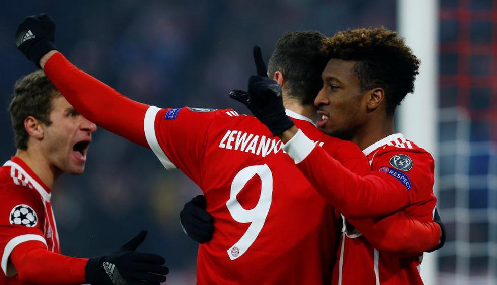 Bayern Munich tiene pie y medio en cuartos de final de la Champions League. (Agencias)