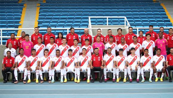 Perú se alista para jugar con Colombia en el Sudamericano Sub 20 (Foto: FPF)