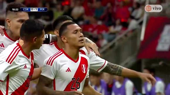 El gol de Bryan Reyna en el Perú vs. Corea del Sur (Fuente: América TV)