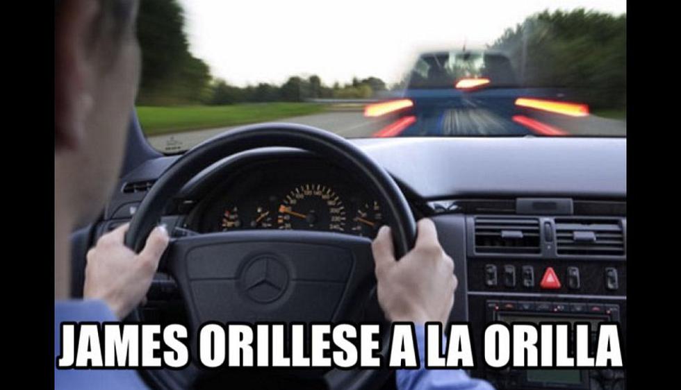 James Rodríguez fue intervenido por la policía por ir a 200 km/h antes de llegar a Valdebebas a entrenamiento de Real Madrid. (Memedeportes)