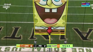 La divertida transmisión de Nickelodeon del partido Saints-Bears por los Playoffs NFL 2021