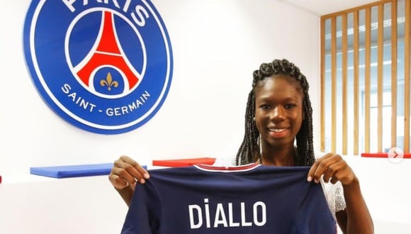 Aminata Diallo es una futbolista del PSG acusada de haber agredido a su compañera de club. (Foto: Aminata Diallo / Instagram)