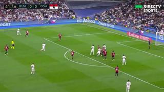Remate envenenado: Vinicius anota el 1-0 parcial del Real Madrid vs Osasuna [VIDEO] 