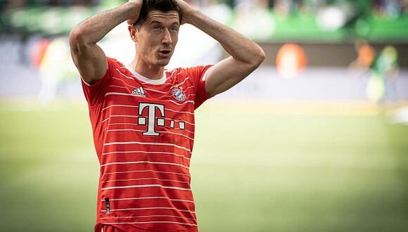 Robert Lewandowski tiene contrato con el Bayern Munich hasta mediados de 2023. (Getty)