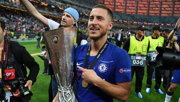 La UEFA Europa League fue el último título de Eden Hazard en Chelsea. (Foto: Getty Images)