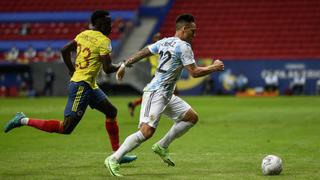 Sin gol y sin juego: Colombia no pudo con Argentina y perdió 1-0 en Córdoba